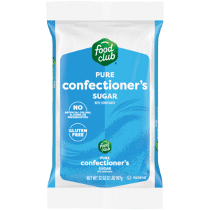 Food Club Pure Confectioner’s Sugar With Cornstarch 32 oz