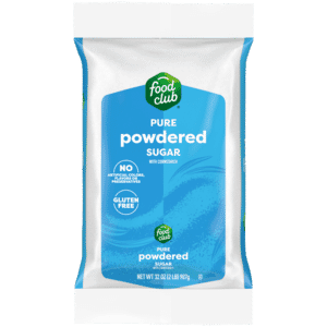 Food Club Pure Powdered Sugar with Cornstarch 32 oz