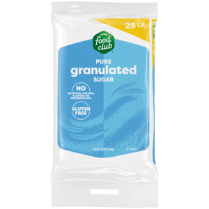 Food Club Pure Granulated Sugar 25 lb