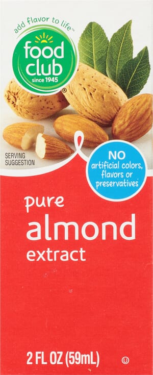 Food Club Pure Almond Extract 2 fl oz