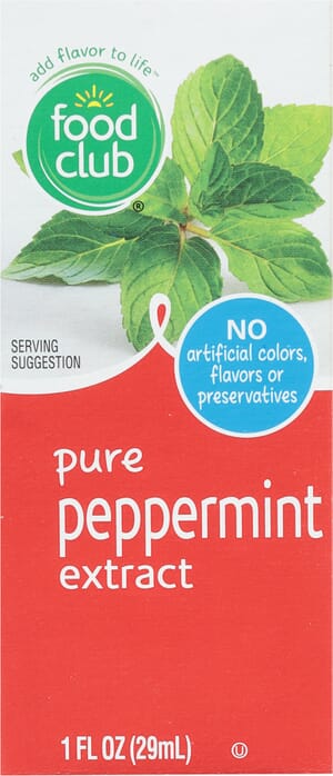 Food Club Pure Peppermint Extract 1 fl oz