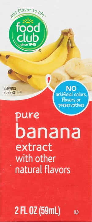 Food Club Pure Banana Extract 2 fl oz