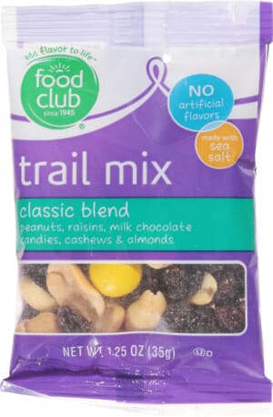 Food Club Classic Blend Trail Mix 1.25 oz