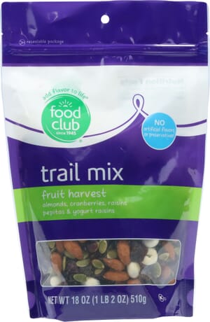 Food Club Fruit Harvest Trail Mix 18 oz