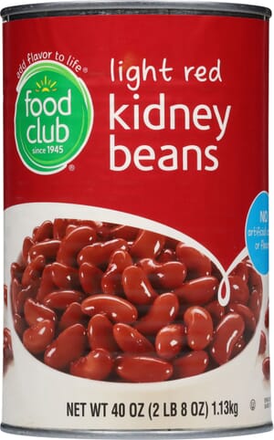 Food Club Light Red Kidney Beans 40 oz