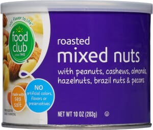 Food Club Roasted Mixed Nuts 10 oz