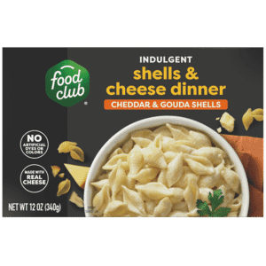 Food Club Cheddar & Gouda Shells & Cheese Dinner 12 oz