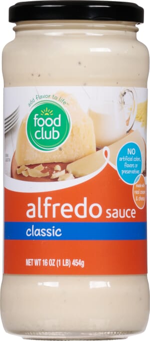 Food Club Classic Alfredo Sauce 16 oz