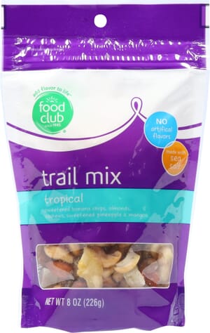 Food Club Tropical Trail Mix 8 oz