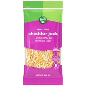 Food Club Cheddar Jack Shredded Cheese 32 oz