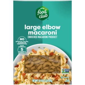 Food Club Elbow Large Macaroni 16 oz
