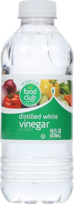 Food Club Distilled White Vinegar 16 fl oz