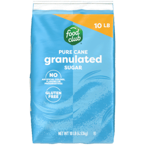 Food Club Pure Cane Granulated Sugar 10 lb