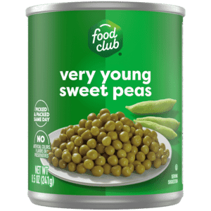 Food Club Very Young Sweet Peas 8.5 oz