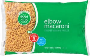 Food Club Elbow Macaroni 48 oz