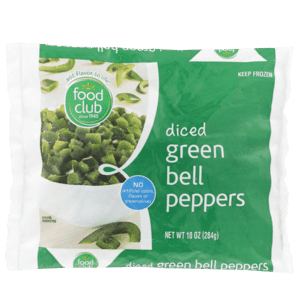 Diced Green Bell Peppers