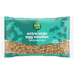 Food Club Extra Wide Egg Noodles 16 oz