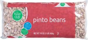 Food Club Pinto Beans 16 oz