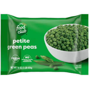 Food Club Petite Green Peas 16 oz