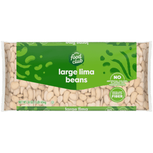 Food Club Large Lima Beans 16 oz
