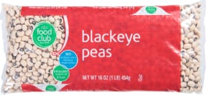 Food Club Blackeye Peas 16 oz