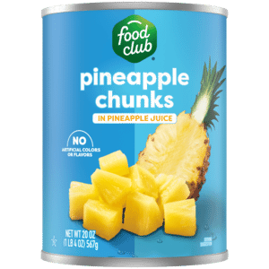 Food Club Pineapple Chunks in Pineapple Juice 20 oz