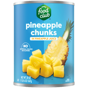Food Club Pineapple Chunks in Pineapple Juice 20 oz