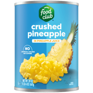 Food Club Crushed Pineapple in Pineapple Juice 20 oz