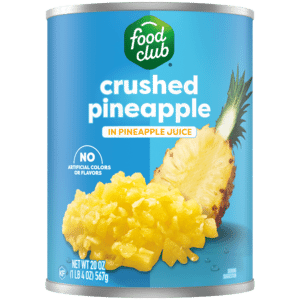 Food Club Crushed Pineapple in Pineapple Juice 20 oz