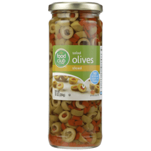 Sliced Salad Olives