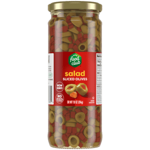 Food Club Salad Sliced Olives 10 oz