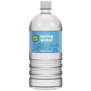 Food Club Spring Water 33.8 fl oz