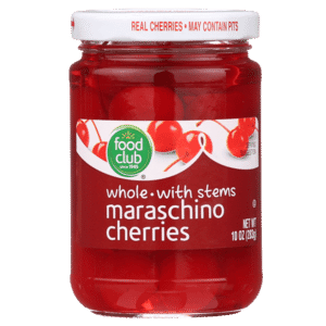Whole Maraschino Cherries With Stems