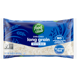 Food Club Gluten Free Enriched Long Grain White Rice 16 oz