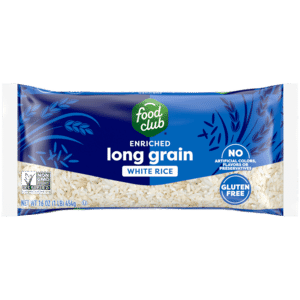 Food Club Long Grain Enriched White Rice 16 oz