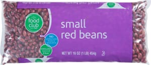 Food Club Red Beans Small 16 oz