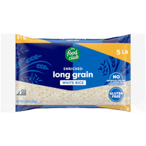 Food Club Enriched Long Grain White Rice 5 lb