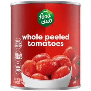 Food Club Whole Peeled Tomatoes 28 oz
