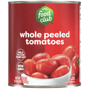 Food Club Whole Peeled Tomatoes 102 oz
