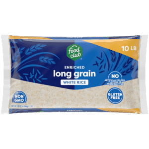 Food Club Enriched Long Grain White Rice 10 lb
