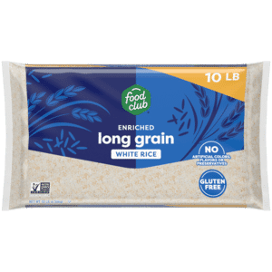 Food Club Enriched Long Grain White Rice 10 lb