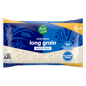 Food Club Enriched Long Grain White Rice 10 lb