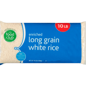 Food Club Enriched Long Grain White Rice 10 lb