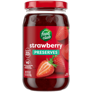 Food Club Strawberry Preserves 18 oz