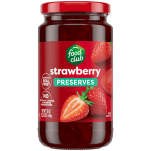 Food Club Strawberry Preserves 18 oz