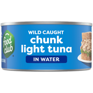 Food Club Wild Caught Chunk Light Tuna in Water 12 oz