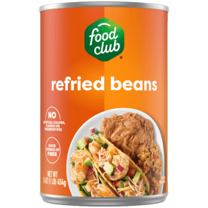 Food Club Refried Beans 16 oz
