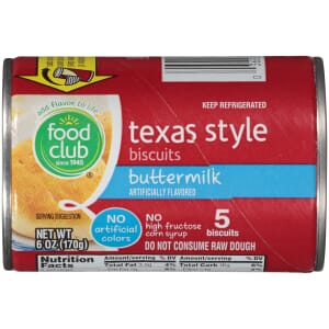 Buttermilk Flavored Texas Style Biscuits