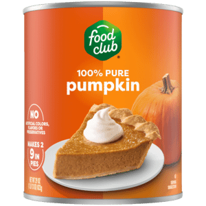 Food Club 100% Pure Pumpkin 29 oz
