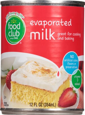 Food Club Evaporated Milk 12 fl oz